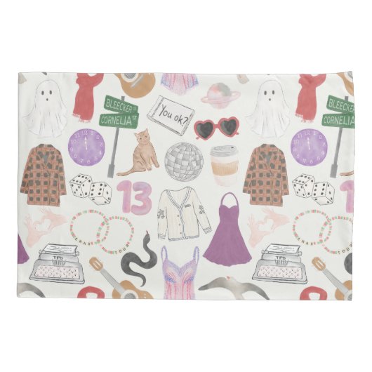 Eras Pillow Hoesje Kussensloop (Achterkant-Links)