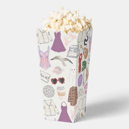 Eras Popcorn/Treat Box Bedankdoosjes (Popped)