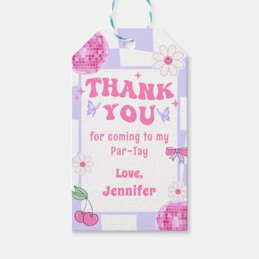 Eras verjaardagsfeestje cadeau Labels Cadeaulabel (Voorkant)