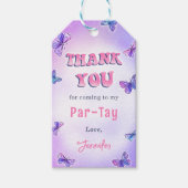 Eras verjaardagsfeestje dank je cadeaulabel (Voorkant)