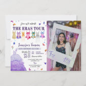 Eras verjaardagsfeestje foto uitnodiging (Voorkant)