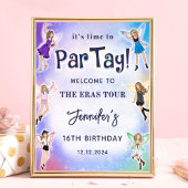 Eras Verjaardagsfeestje Welkom Poster