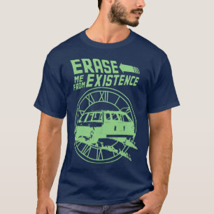Erase Me From Existence is een grappige parodie T-shirt
