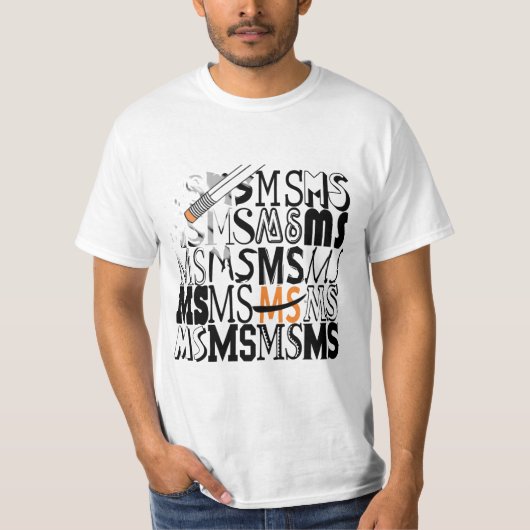 "Erase MS" T-shirts en Sweatshirts (Voorkant)