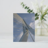 Erasmus Bridge, Rotterdam Briefkaart (Staand voorkant)