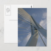 Erasmus Bridge, Rotterdam Briefkaart (Voorkant / Achterkant)