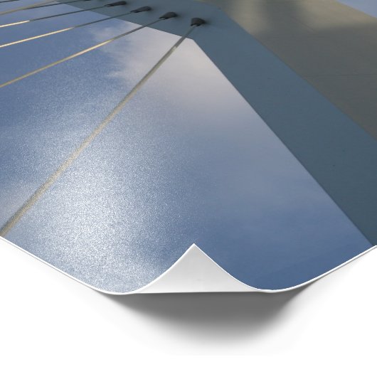 Erasmus Bridge, Rotterdam Foto Afdruk (Hoek)