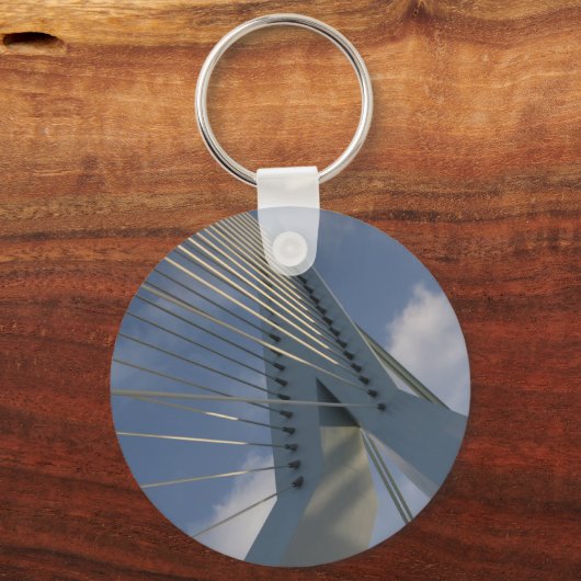 Erasmus Bridge, Rotterdam Sleutelhanger (Voorkant)