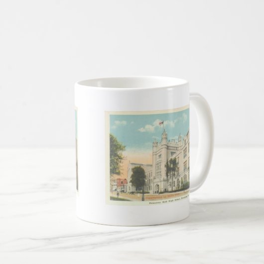 Erasmus Hall High School Brooklyn NY Mok (Voorkant rechts)