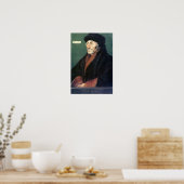 Erasmus van Rotterdam Poster (Keuken)