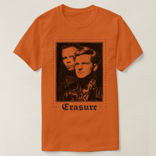 Erasure 80s Retro Design T-shirt (Design voorkant)