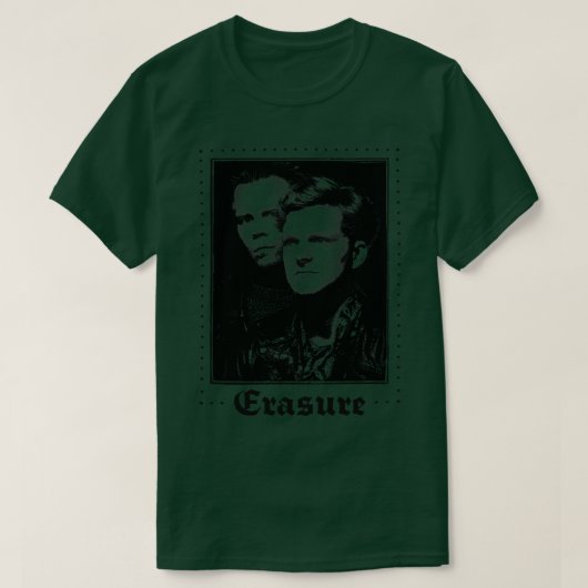 Erasure 80s Retro Design T-shirt (Design voorkant)