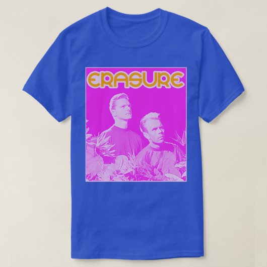 Erasure 80s Retro Synthpop FanArt T-shirt (Design voorkant)