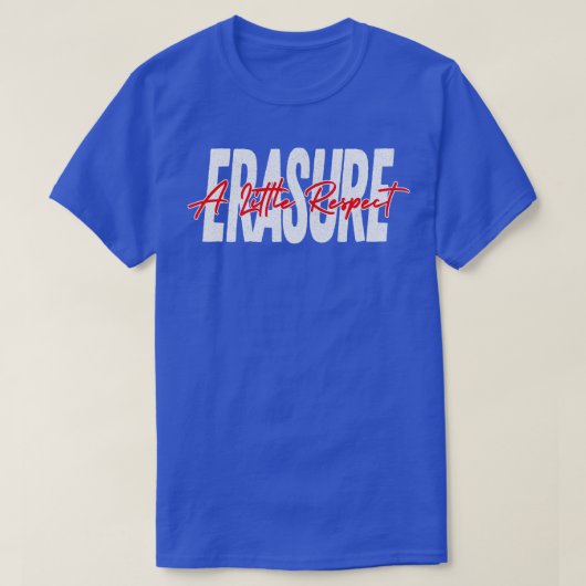 Erasure 80s SynthFan Design T-shirt (Design voorkant)