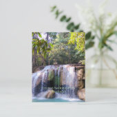 Erawan National Park, Thailand, Briefkaart (Staand voorkant)
