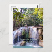 Erawan National Park, Thailand, Briefkaart (Voorkant / Achterkant)