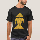 Erawan Sabaidi Greeting 3 Headed Elephant Kingdom  T-shirt (Voorkant)