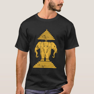 Erawan Sabaidi Groet 3 Hoofdige Olifanten Koninkri T-shirt