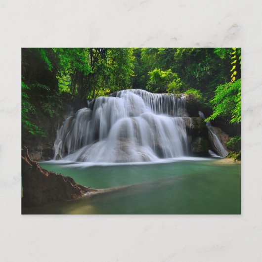 Erawan Waterfall | Kanchanaburi, Thailand Briefkaart (Voorkant)