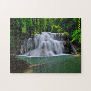 Erawan Waterfall   Kanchanaburi, Thailand Legpuzzel