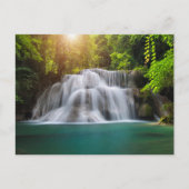 Erawan Waterfall | Kanjanaburi Thailand Briefkaart (Voorkant)