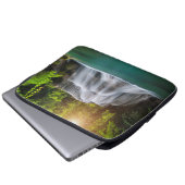 Erawan Waterfall | Kanjanaburi Thailand Laptop Sleeve (Voorkant onderkant)