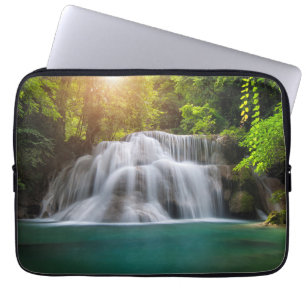 Erawan Waterfall   Kanjanaburi Thailand Laptop Sleeve