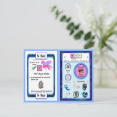 Erbie - Erbium Horn Unicorn Game Kaart (Staand voorkant)