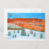 Erbil Citadel Chistmas.JPG Briefkaart (Voorkant / Achterkant)