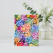 Erbil Irak Stadsplattegrond Briefkaart (Staand voorkant)