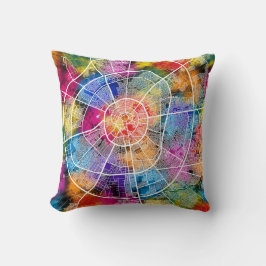 Erbil Iraq City Map Kussen