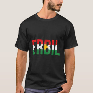 Erbil Kurdistan Flag Kurdisch Kurd Kurdistan T-shirt