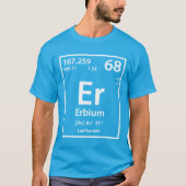 Erbium Element (wit) T-Shirt (Voorkant)