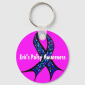 Erb's Palsy Awareness Key Ring Sleutelhanger (Voorkant)