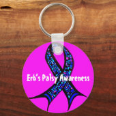 Erb's Palsy Awareness Key Ring Sleutelhanger (Voorkant)