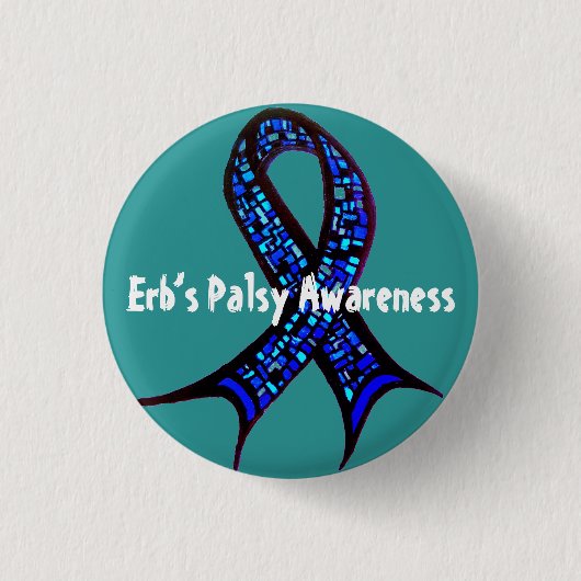 Erb's Palsy Awareness Ronde Button 3,2 Cm (Voorkant)