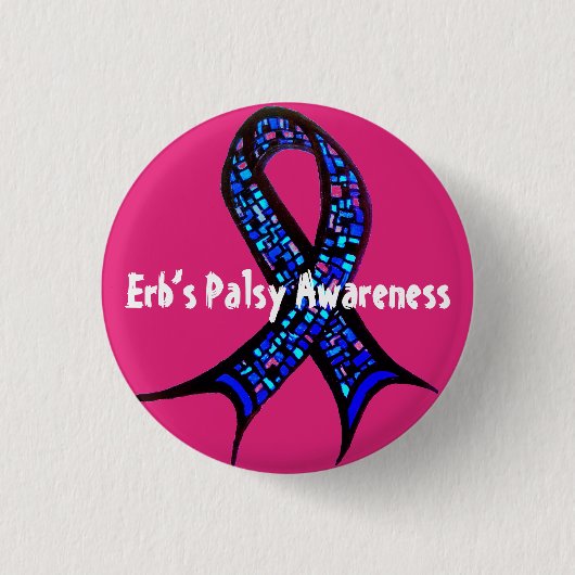 Erb's Palsy Awareness Ronde Button 3,2 Cm (Voorkant)