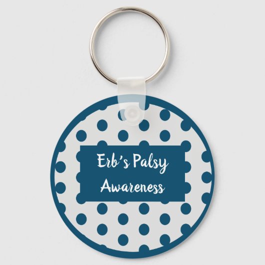 Erb's Palsy Awareness Sleutelhanger (Voorkant)