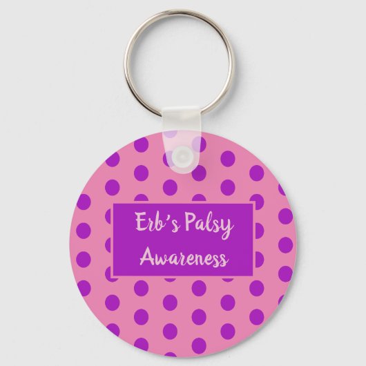 Erb's Palsy Awareness Sleutelhanger (Voorkant)