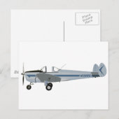 Erco Ercoupe Briefkaart (Voorkant / Achterkant)