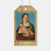 Ercole de'Roberti - Virgin en Child Cadeaulabel (Voorkant)