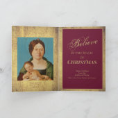 Ercole de'Roberti - Virgin en Child Feestdagen Kaart (Binnen)