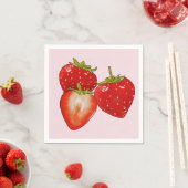Erdbeeren Servet (Insitu)