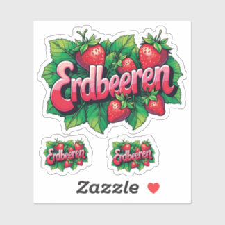 Erdbeeren Sticker