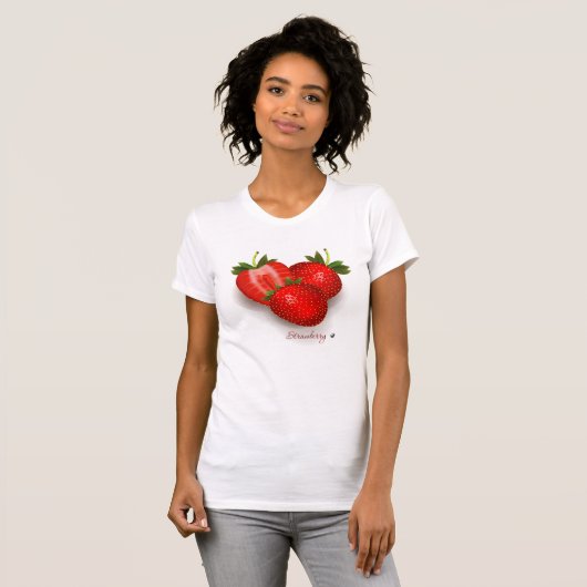 Erdbeeren Strawberrys t-shirt (Voorkant volledig)