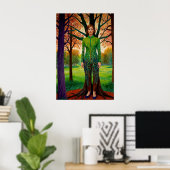 “Erdessa's Portret”  - De Vermomming van Roerloosh Poster (Thuiskantoor)