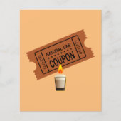 Erdgas Gutschein Flyer (Voorkant)