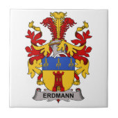 Erdmann Family Crest Tegeltje (Voorkant)