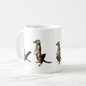 Erdmännchen in Reihe Koffiemok (Voorkant links)