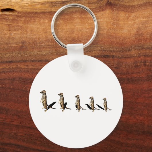 Erdmännchen in Reihe Sleutelhanger (Voorkant)